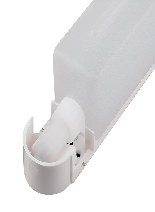 Carnival ABS Wall Mounted Manual Soap Dispenser 420ml Liquid, Soap, Lotion, Shampoo, Conditioner Dispenser for Bathroom,Kitchen and Washbasin(White) (Acrylonitrile Butadiene Styrene (ABS), White) - Image 3
